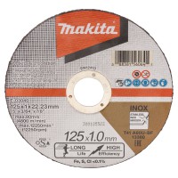 Makita A60U pjovimo diskas nerūdijančiam plienui 125x1 mm